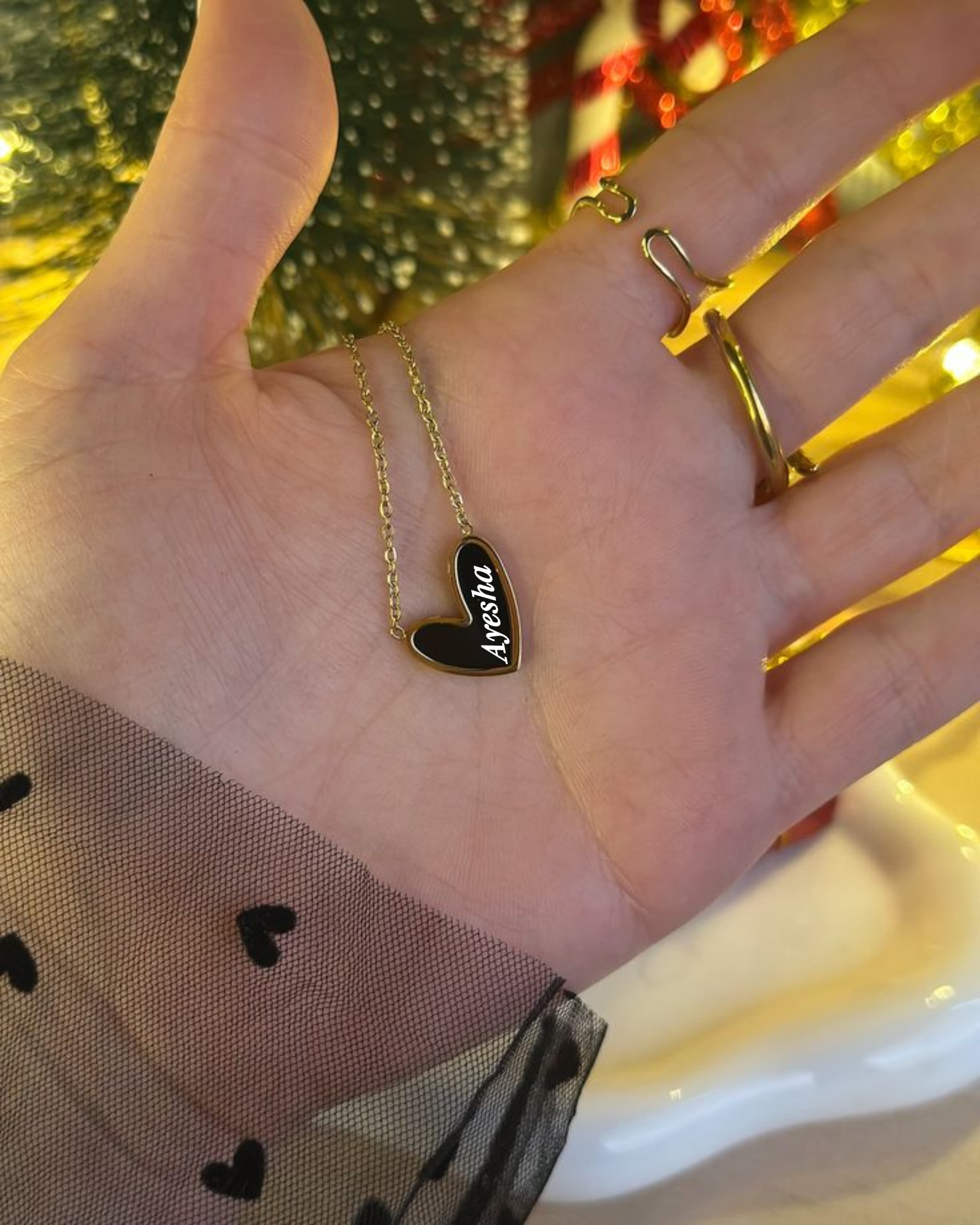 Black Heart Necklace 🖤