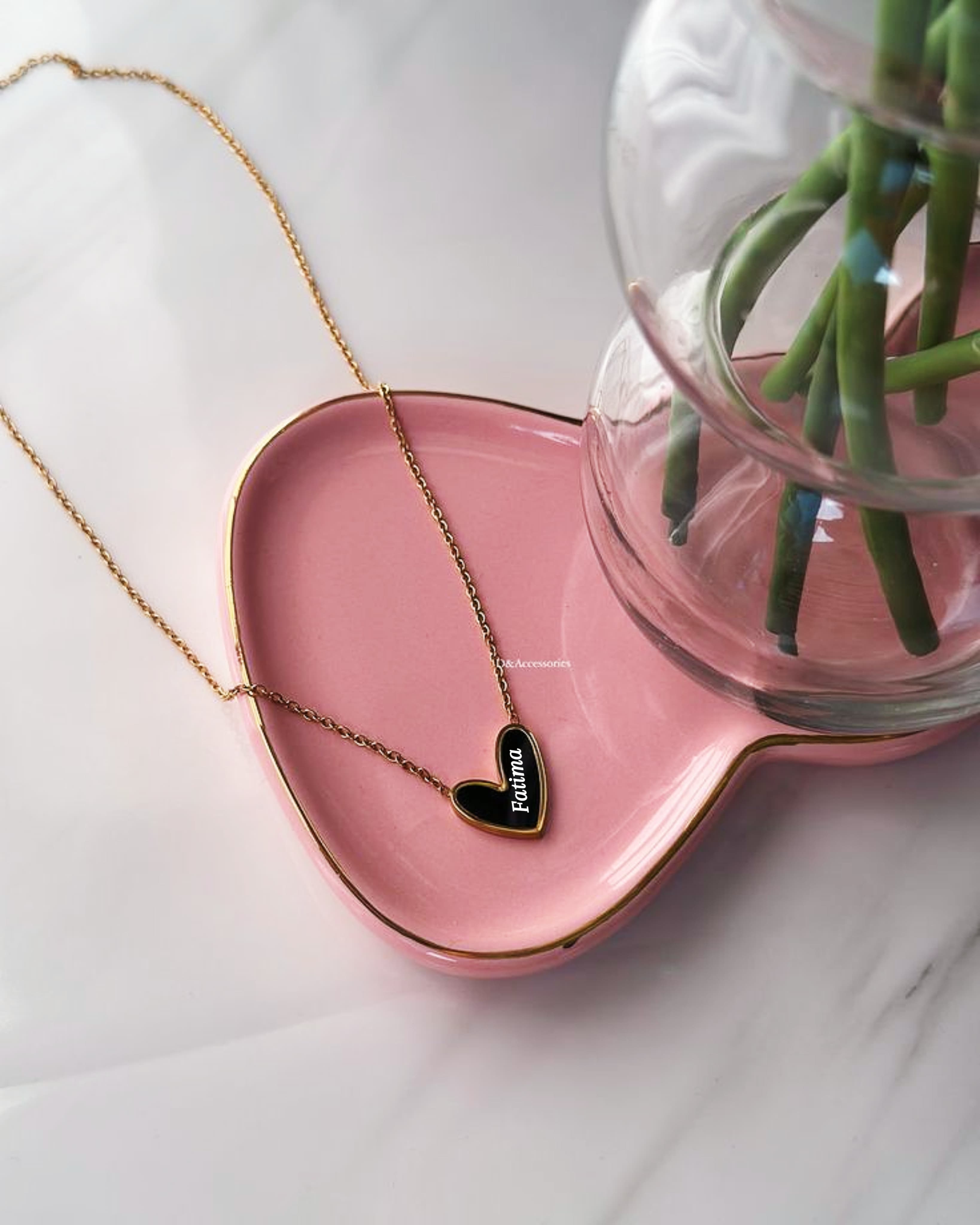 Black Heart Necklace 🖤